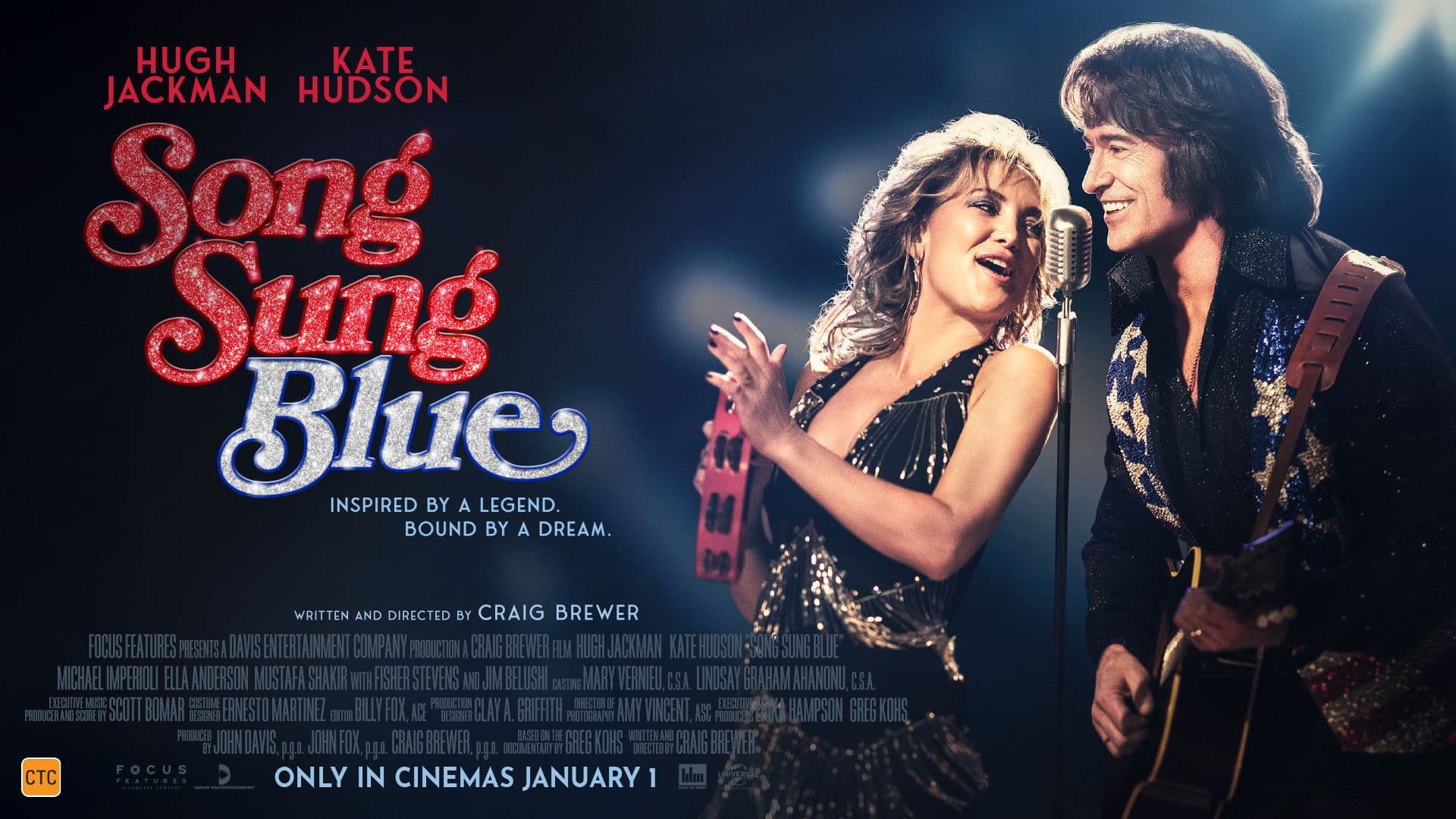 Claim a double pass to Song Sung Blue